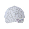 Infinity Her Women's Modern Trucker Cap - Infinity Her CHARLIE Snow Leopard/ White Adjustable Women's Caps