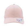 Infinity Her Women's Perforated Performance Cap - Infinity Her GABY Dusty Pink/ Floral Adjustable Hats