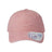 Infinity Her Women's Pigment - Dyed with Fashion Undervisor Cap - Infinity Her CASSIE Dusty Pink/ Floral Adjustable Visors