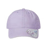 Infinity Her Women's Pigment - Dyed with Fashion Undervisor Cap - Infinity Her CASSIE Lavender/ Stripes Adjustable Visors