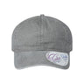 Infinity Her Women's Pigment - Dyed with Fashion Undervisor Cap - Infinity Her CASSIE Light Grey/ Polka Dots Adjustable Visors