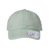 Infinity Her Women's Pigment - Dyed with Fashion Undervisor Cap - Infinity Her CASSIE Sage/ Polka Dots Adjustable Visors