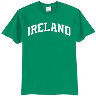 Ireland Logo T-Shirt Small Short Sleeve T-Shirts
