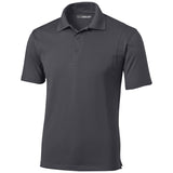 Men's Tall Micropique Polo Polos/Knits DRI-EQUIP Iron Grey Large Tall
