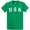 Joe's USA Vintage USA Logo Tee - Jade Green Joe's USA Jade Green Small