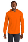 Jerzees Classics ™ Unisex Cotton Long Sleeve Hooded T-Shirt 363LH - Jerzees 363LH Safety Orange S Hoodies