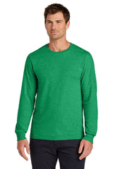Jerzees Classics ™ Unisex Cotton Long Sleeve T-Shirt 363L - Jerzees 363L Retro Heather Green S T-Shirts