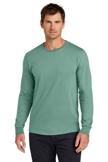 Jerzees Classics ™ Unisex Cotton Long Sleeve T-Shirt 363L - Jerzees 363L Sage S T-Shirts