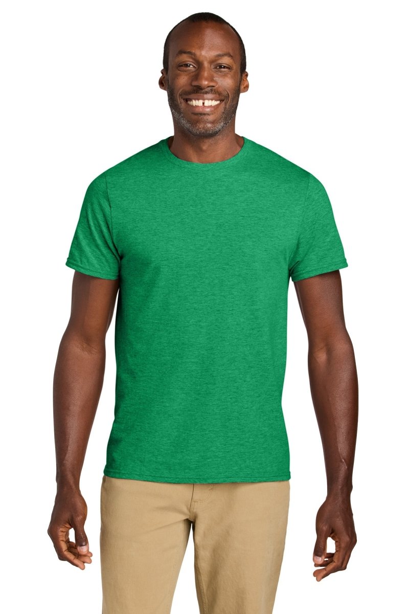 Jerzees Classics ™ Unisex Cotton T-Shirt 363M - Jerzees 363M Retro Heather Green S T-Shirts