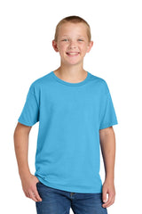 Jerzees Classics ™ Youth Cotton T-Shirt 363Y - Jerzees 363Y Aquatic Blue XS T-Shirts