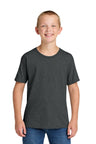 Jerzees Classics ™ Youth Cotton T-Shirt 363Y - Jerzees 363Y Black Heather XS T-Shirts
