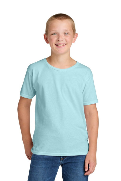 Jerzees Classics ™ Youth Cotton T-Shirt 363Y - Jerzees 363Y Breezy Blue XS T-Shirts