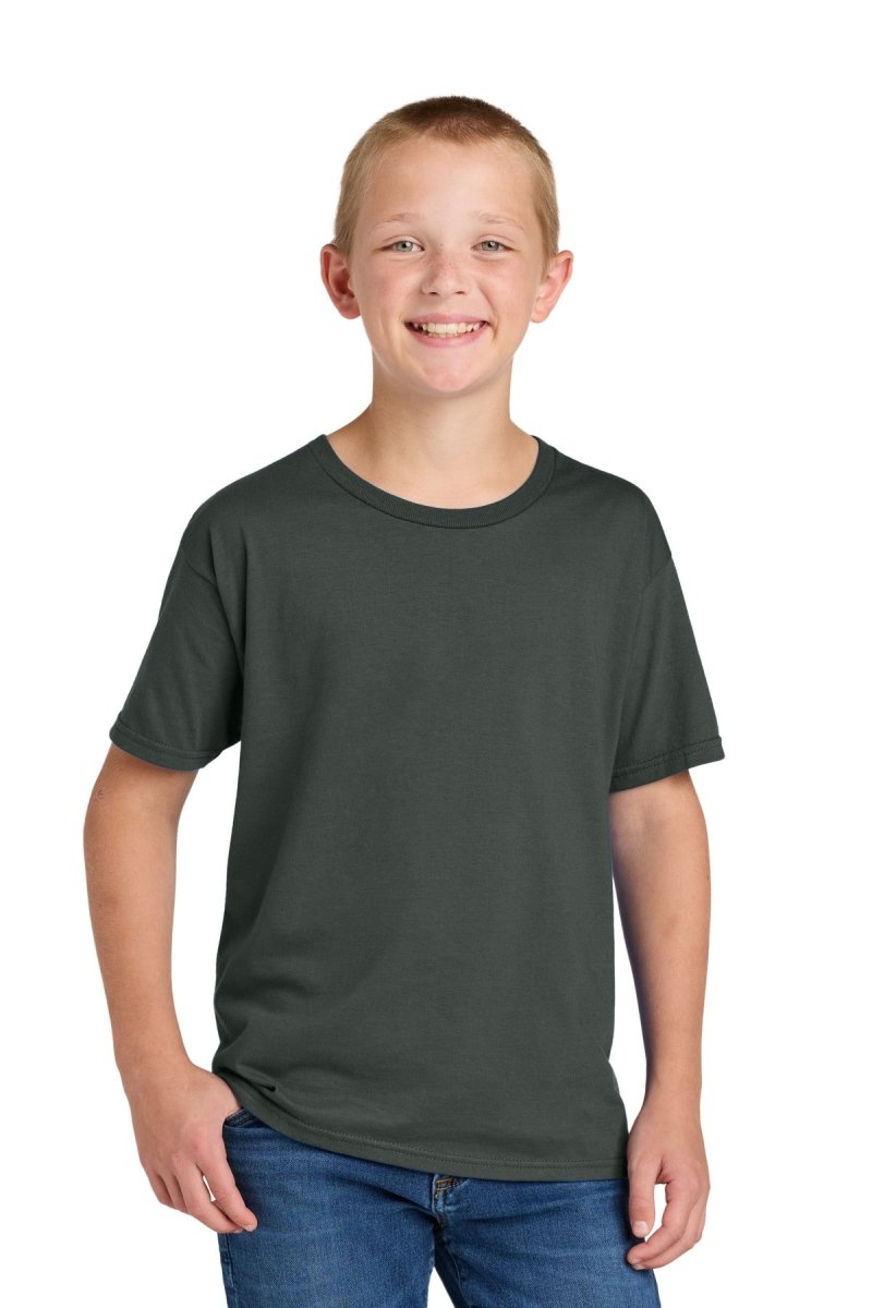Jerzees Classics ™ Youth Cotton T-Shirt 363Y - Jerzees 363Y Charcoal Grey XS T-Shirts