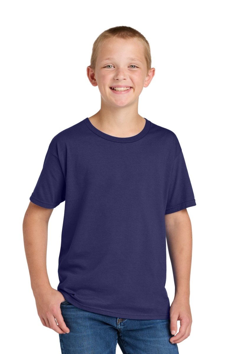 Jerzees Classics ™ Youth Cotton T-Shirt 363Y - Jerzees 363Y Deep Purple XS T-Shirts