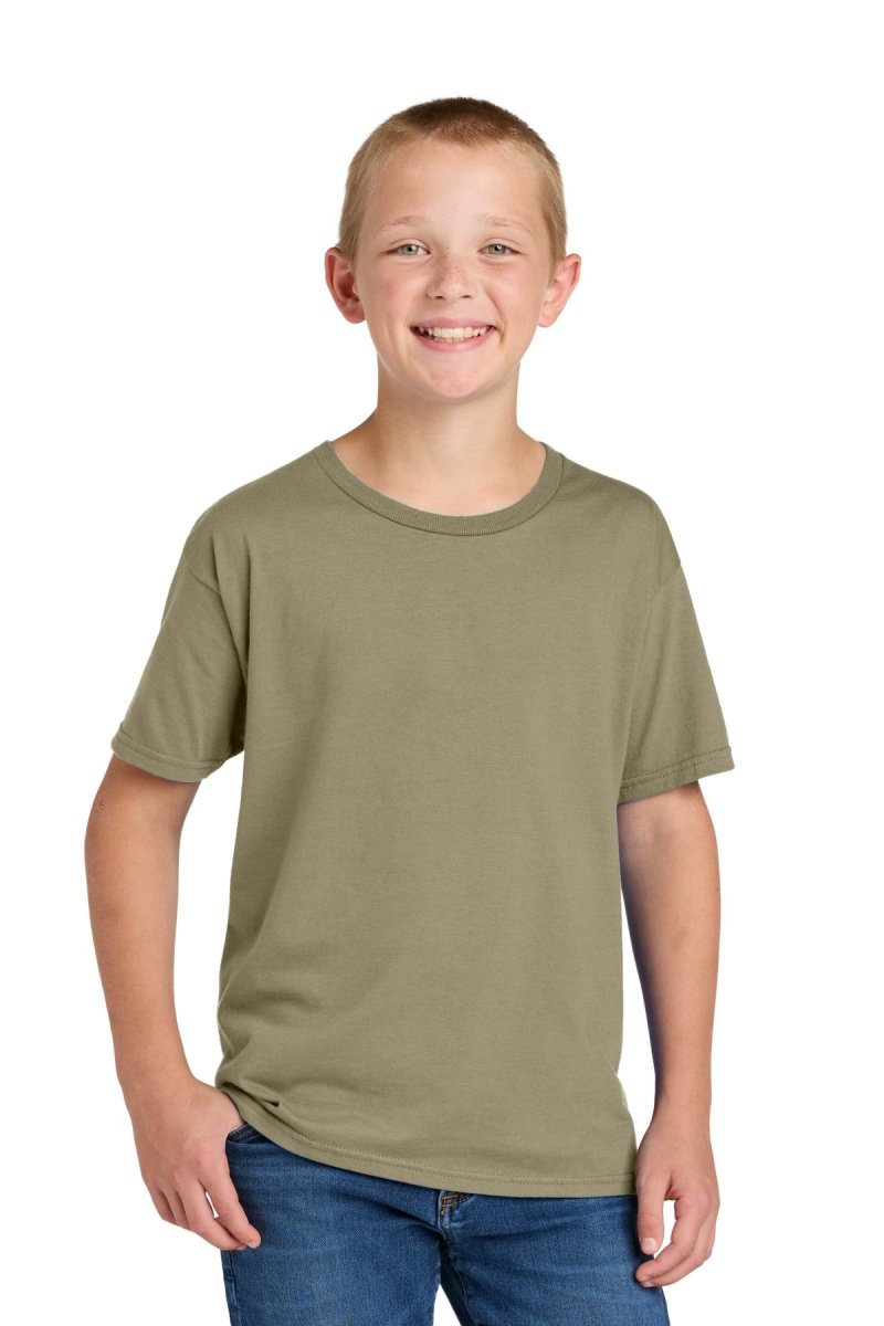 Jerzees Classics ™ Youth Cotton T-Shirt 363Y - Jerzees 363Y Khaki XS T-Shirts