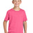 Jerzees Classics ™ Youth Cotton T-Shirt 363Y - Jerzees 363Y Neon Pink XS T-Shirts