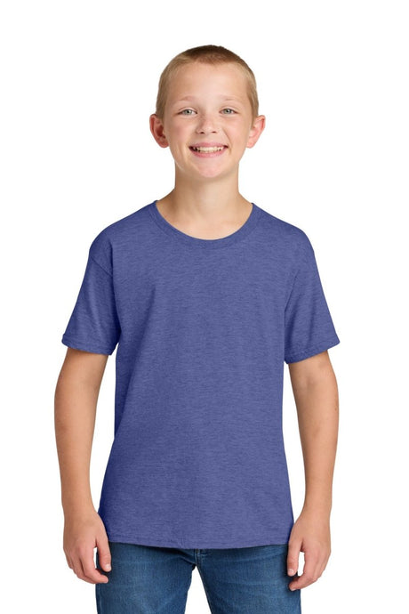 Jerzees Classics ™ Youth Cotton T-Shirt 363Y - Jerzees 363Y Retro Heather Purple XS T-Shirts