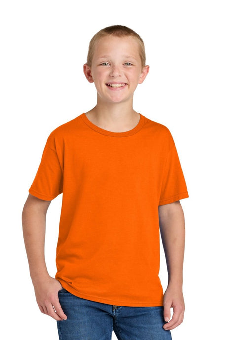 Jerzees Classics ™ Youth Cotton T-Shirt 363Y - Jerzees 363Y Safety Orange XS T-Shirts