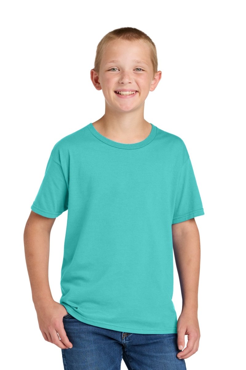 Jerzees Classics ™ Youth Cotton T-Shirt 363Y - Jerzees 363Y Scuba Blue XS T-Shirts