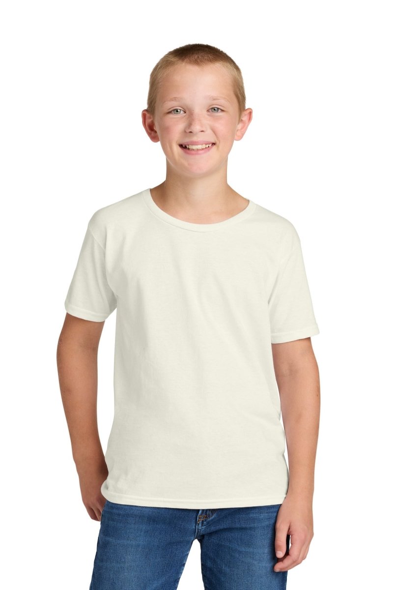 Jerzees Classics ™ Youth Cotton T-Shirt 363Y - Jerzees 363Y Sweet Cream Heather XS T-Shirts