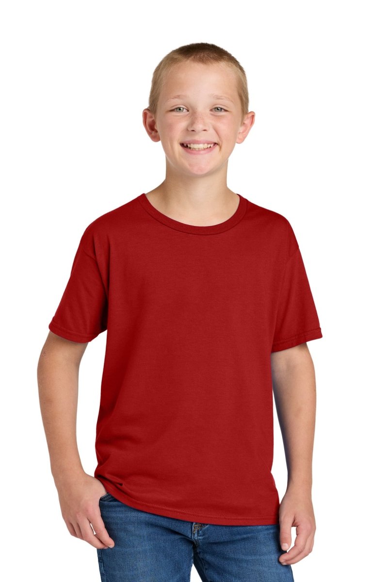 Jerzees Classics ™ Youth Cotton T-Shirt 363Y - Jerzees 363Y True Red XS T-Shirts