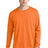 Jerzees ® Dri - Power ® 100% Polyester Long Sleeve T-Shirt 21LS - Jerzees 21LS Safety Orange S T-Shirts
