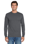Jerzees ® - Dri - Power ® 50/50 Cotton/Poly Long Sleeve T-Shirt. 29LS - Jerzees 29LS Charcoal Grey S Long Sleeve T-Shirts