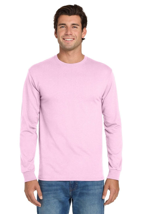Jerzees ® - Dri - Power ® 50/50 Cotton/Poly Long Sleeve T-Shirt. 29LS - Jerzees 29LS Classic Pink S Long Sleeve T-Shirts