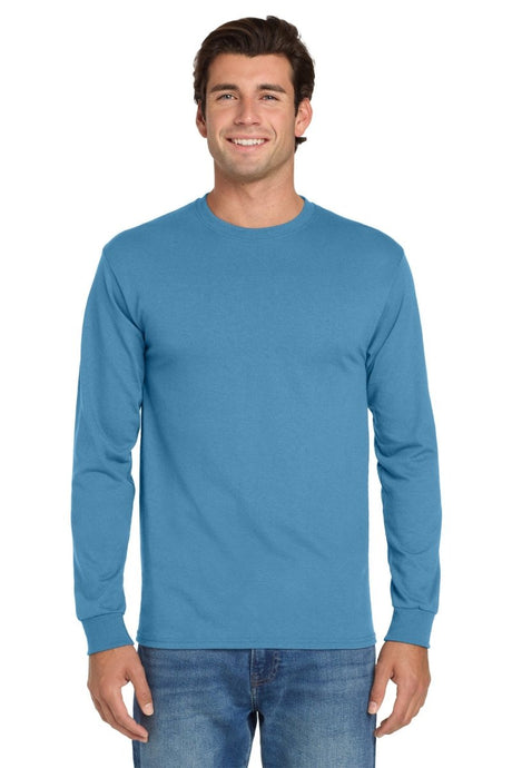 Jerzees ® - Dri - Power ® 50/50 Cotton/Poly Long Sleeve T-Shirt. 29LS - Jerzees 29LS Columbia Blue S Long Sleeve T-Shirts