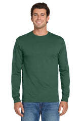 Jerzees ® - Dri - Power ® 50/50 Cotton/Poly Long Sleeve T-Shirt. 29LS - Jerzees 29LS Forest Green S Long Sleeve T-Shirts