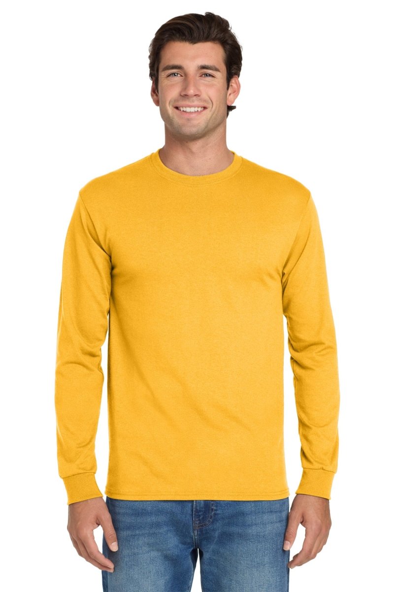 Jerzees ® - Dri - Power ® 50/50 Cotton/Poly Long Sleeve T-Shirt. 29LS - Jerzees 29LS Gold S Long Sleeve T-Shirts