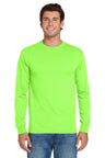 Jerzees ® - Dri - Power ® 50/50 Cotton/Poly Long Sleeve T-Shirt. 29LS - Jerzees 29LS Neon Green S Long Sleeve T-Shirts