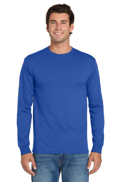 Jerzees ® - Dri - Power ® 50/50 Cotton/Poly Long Sleeve T-Shirt. 29LS - Jerzees 29LS Royal S Long Sleeve T-Shirts
