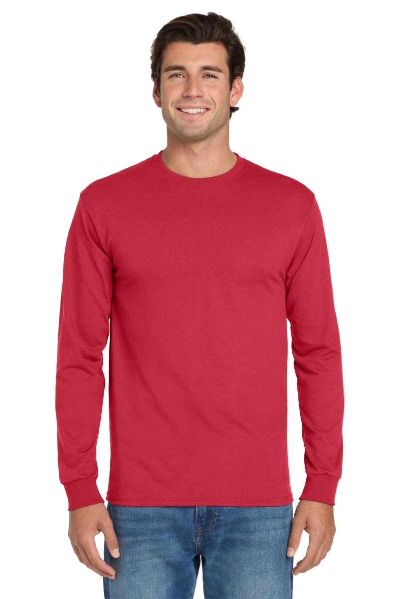 Jerzees ® - Dri - Power ® 50/50 Cotton/Poly Long Sleeve T-Shirt. 29LS - Jerzees 29LS True Red S Long Sleeve T-Shirts