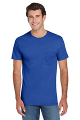 Jerzees ® - Dri - Power ® 50/50 Cotton/Poly Pocket T-Shirt. 29MP - Jerzees 29MP Royal S T-Shirts