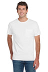 Jerzees ® - Dri - Power ® 50/50 Cotton/Poly Pocket T-Shirt. 29MP - Jerzees 29MP White S T-Shirts