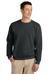 Jerzees Eco ™ Premium Blend Crewneck Sweatshirt 701M - Jerzees 701M Black Ink Heather S Sweatshirts/Fleece