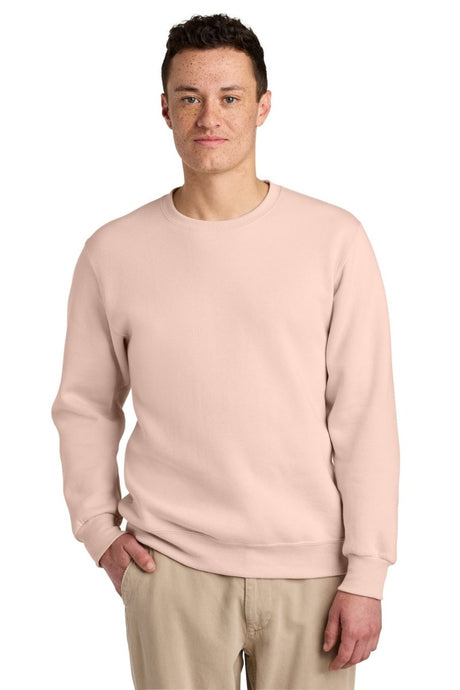 Jerzees Eco ™ Premium Blend Crewneck Sweatshirt 701M - Jerzees 701M Blush Pink S Sweatshirts/Fleece