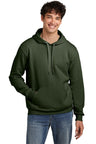 Jerzees Eco ™ Premium Blend Pullover Hooded Sweatshirt 700M - Jerzees 700M Military Green Heather S Sweatshirts/Fleece