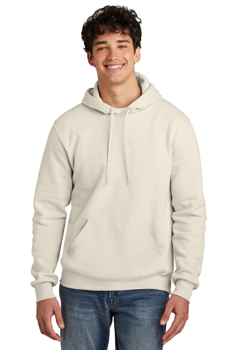 Jerzees Eco ™ Premium Blend Pullover Hooded Sweatshirt 700M - Jerzees 700M Sweet Cream Heather XS Sweatshirts/Fleece