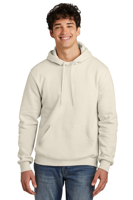 Jerzees Eco ™ Premium Blend Pullover Hooded Sweatshirt 700M - Jerzees 700M Sweet Cream Heather XS Sweatshirts/Fleece