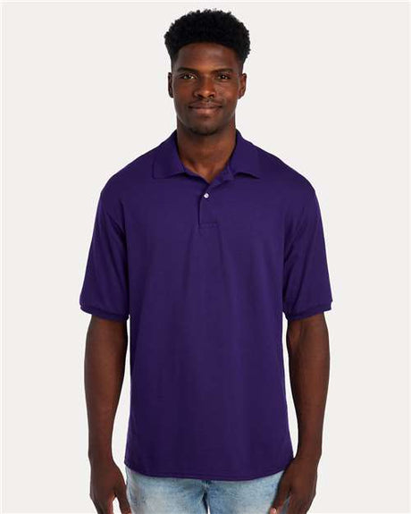 JERZEES Men's Dri - Power® Polo - JERZEES 437R Deep Purple M