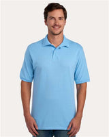 JERZEES Men's Dri - Power® Polo - JERZEES 437R Light Blue L
