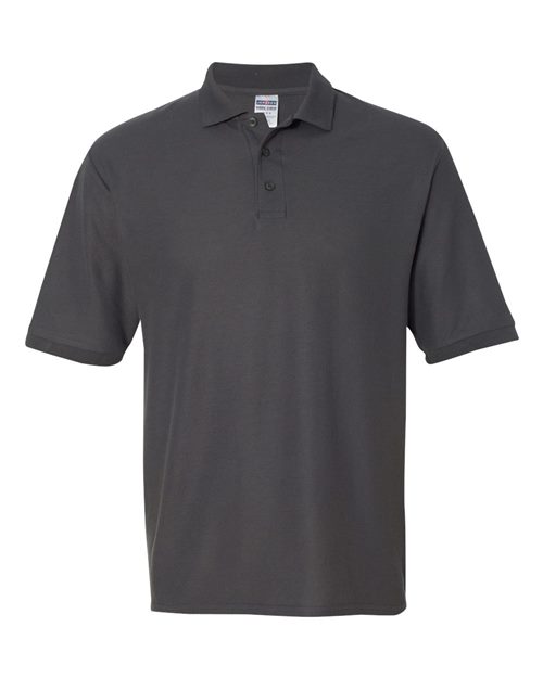 JERZEES Men's Easy Care™ Piqué Polo - JERZEES 537MR Charcoal Grey S