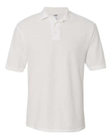 JERZEES Men's Easy Care™ Piqué Polo - JERZEES 537MR White 4XL