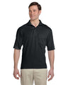 JERZEES Men's SpotShield® 50/50 Polo with Pocket - JERZEES 436MPR Black S