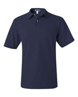 JERZEES Men's SpotShield® 50/50 Polo with Pocket - JERZEES 436MPR J. Navy S