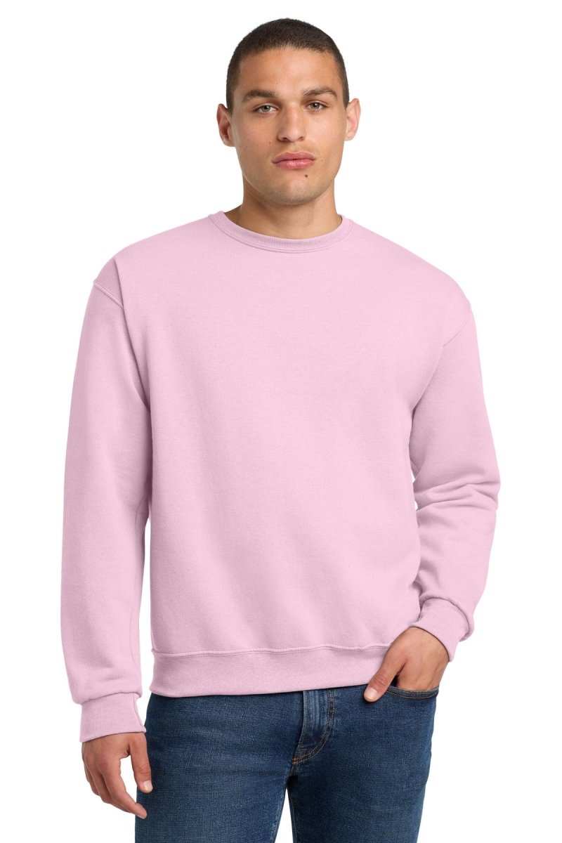 Jerzees ® - NuBlend ® Crewneck Sweatshirt. 562M - Jerzees 562M Classic Pink S Crewneck Sweatshirts