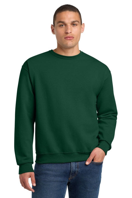 Jerzees ® - NuBlend ® Crewneck Sweatshirt. 562M - Jerzees 562M Forest Green S Crewneck Sweatshirts