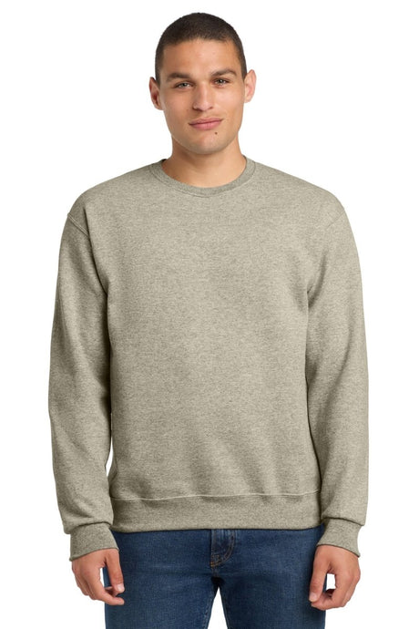 Jerzees ® - NuBlend ® Crewneck Sweatshirt. 562M - Jerzees 562M Oatmeal Heather S Crewneck Sweatshirts